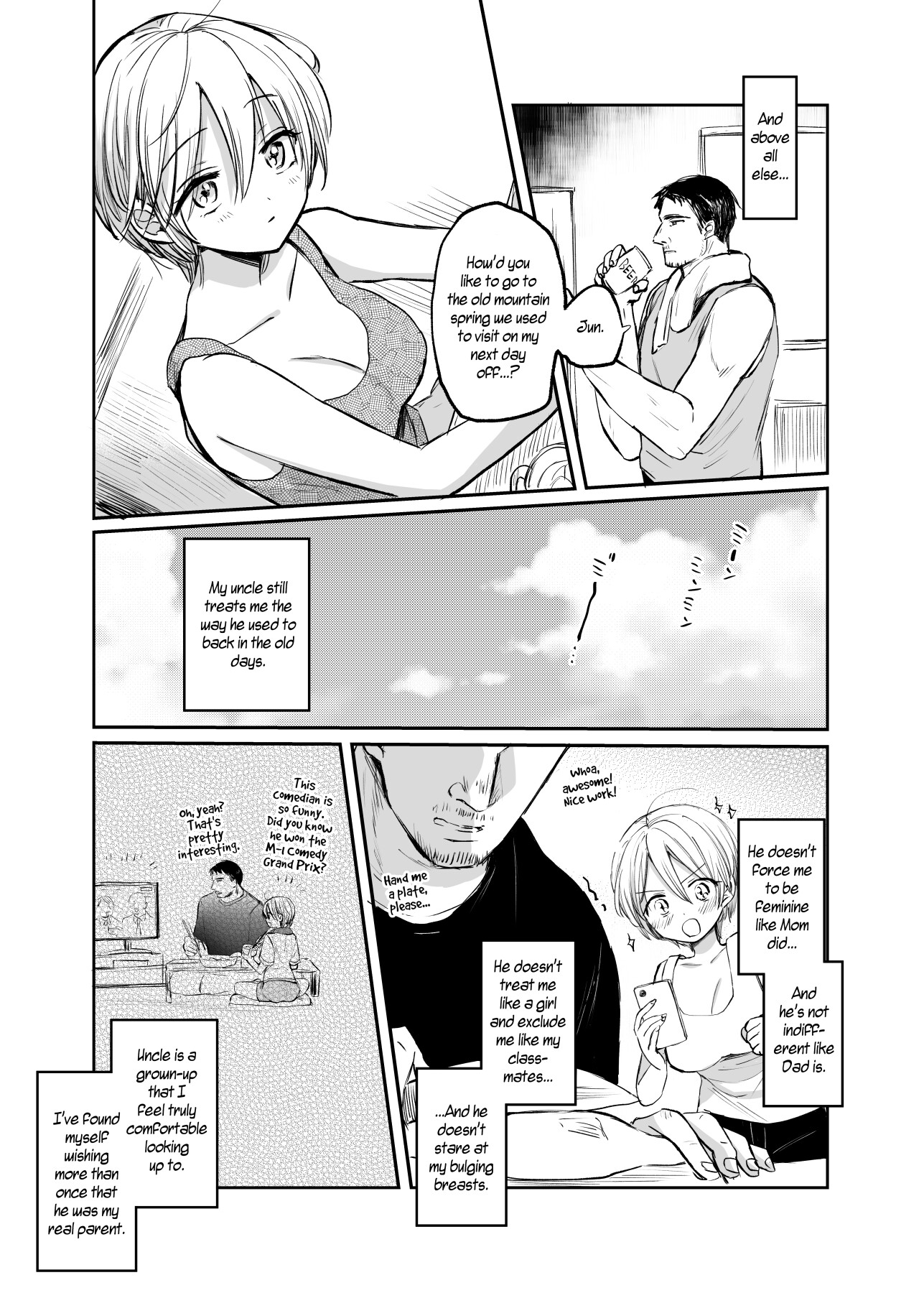 Hentai Manga Comic-I Became a Woman, and my Uncle...-Read-11